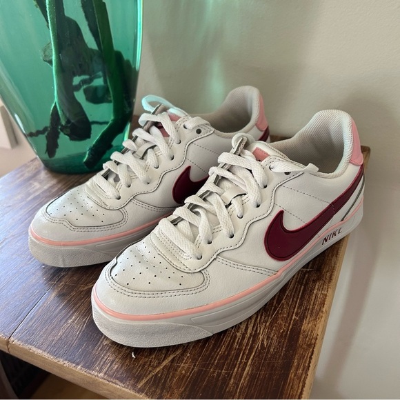 Nike Shoes - Nike Women's White and Red Sneakers